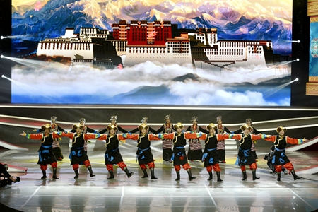 西藏拉萨市娘热乡阿坝林卡社区《吉祥如意》陈顺平摄.jpg